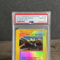 Pokemon Reversal Reverse Holo Expedition Pokemon Card 146/165 PSA 10 GEM MINT - Image 4