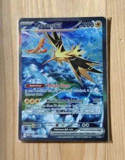 Zapdos ex 202/165 MEW EN-151 Special Illustration Rare Pokemon Card - Image 1