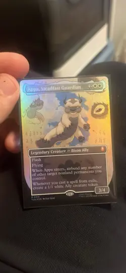 Appa, Steadfast Guardian (Borderless) Avatar: The Last Airbender Foil - Image 1