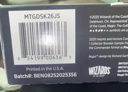 Magic the Gathering Haunts and Horrors Commander Pack Duskmourn, Jump Scare, New - Image 4