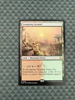 MTG Stomping Ground #0289 Rare Ravnica Remastered (RVR) - Image 1