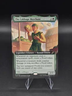 MTG Magic The Gathering Avatar - The Cabbage Merchant - Extended Art - Image 1