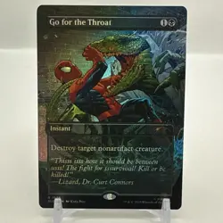 Secret Lair Marvel's Spider-Man: Go for the Throat Rainbow Foil 1986 - Image 1