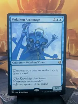 Magic The Gathering Vedalken Archmage MTG Jumpstart Regular NM - Image 1