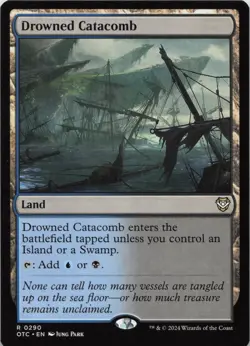 Drowned Catacomb R Commander: Outlaws of Thunder Junction 290 - LP - Image 1