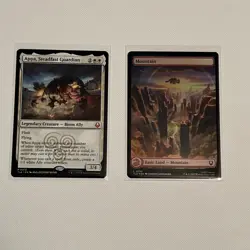Magic: The Gathering: Appa, Steadfast Guardian w Mountain foil. Mint Condition - Image 1