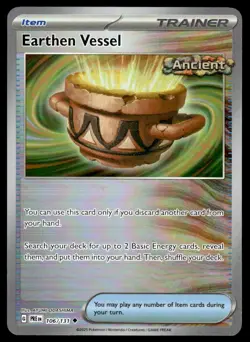 Pokemon TCG Prismatic Evolutions #106/131 Earthen Vessel (Pokeball) NM - Image 1