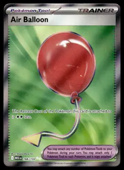 Pokemon TCG ME01: Mega Evolution #166/132 Air Balloon NM - Image 1
