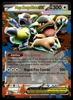 Pokemon TCG ME01: Mega Evolution #104/132 Mega Kangaskhan ex - Image 1