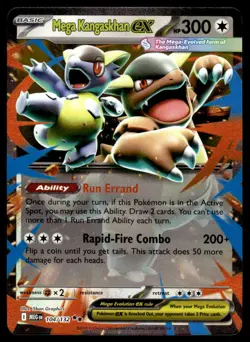 Pokemon TCG ME01: Mega Evolution #104/132 Mega Kangaskhan ex - Image 1