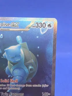Pokemon Scarlet & Violet 151 Blastoise ex 200/165 Special Illustration Rare NM - Image 4