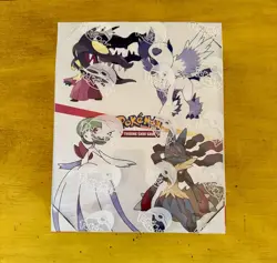 Pokemon TCG Mega Evolution Mini Portfolio w/Booster 12x Box - Sealed /New- Read - Image 1