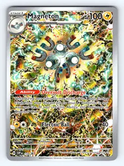 2024 Pokemon Magneton SVP 159 Full Art Black Star Promo IR Holo - NM ?? - Image 1