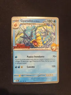 Carta Pokemon PSA Promo GYARADOS STAMPED Set RIVALI PREDESTINALI Pre Realease EX - Image 3