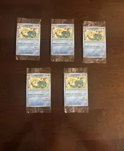 (5) 2024 Pokemon Illustration Contest Sealed 3 Pack Feraligatr Pikachu Toxtric - Image 1