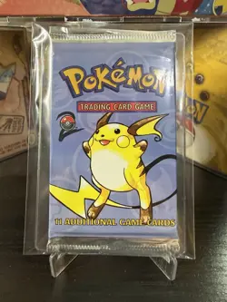 Pokemon Base Set 2 1999 Booster Pack Factory Sealed WOTC Raichu Artwork - Image 1