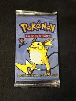 Pokemon Base Set 2 1999 Booster Pack Factory Sealed WOTC Raichu Artwork - Image 3