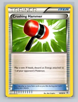 2x Pokemon Trainers ImakuniU 63/83 & Crushing Hammer 60/83 Generations LP - Image 3