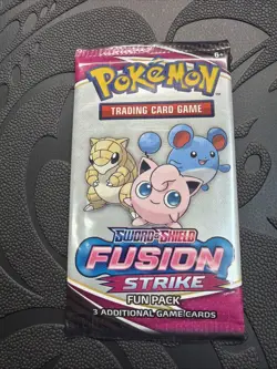 Pokemon Card - Fusion Strike - Fun Pack - 3 Cards - Factory Sealed - Image 1