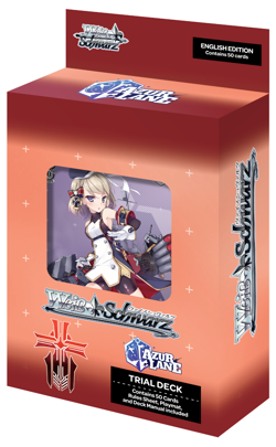 WEISS SCHWARZ: AZUR LANE IRON BLOOD TRIAL DECK+ 50 Cards SEALED - Image 1
