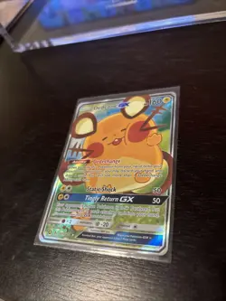 Pokemon TCG Dedenne GX 195a/214 Alternate Art Promos Holo Collectible Card - Image 1
