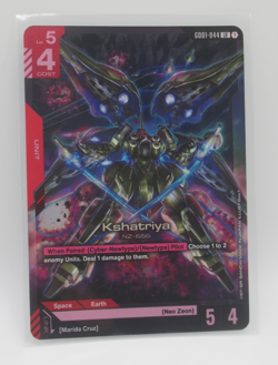 Kshatriya LR - GD01-044LR Gundam Card Game Newtype Rising TCG - Image 1