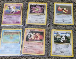 Pokemon Trading Cards Promo WOTC Lot . Mew, Holo Eevee, & More. READ DETAILS - Image 1