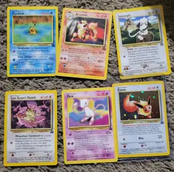 Pokemon Trading Cards Promo WOTC Lot . Mew, Holo Eevee, & More. READ DETAILS - Image 5