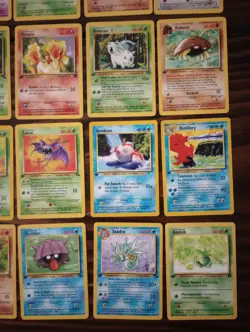 Pokemon Vintage 1st Edition NON HOLO 45 Card Mixed Lot Lp/Nm - Image 3