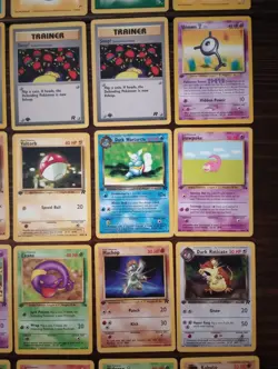 Pokemon Vintage 1st Edition NON HOLO 45 Card Mixed Lot Lp/Nm - Image 4