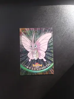 Venomoth #49 Topps Foil NM Black Label Vintage Pokemon Card - Image 1