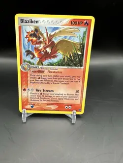 Blaziken Holo Rare 5/108 Power Keepers Pokemon Card 2007 Light Played!! - Image 1
