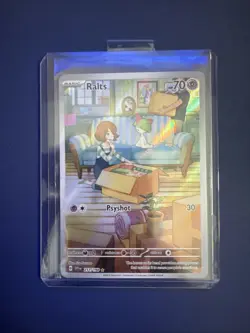Pokemon TCG Ralts Scarlet & Violet Holo Illustration Rare Card 211/198 Base Set - Image 1