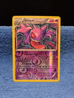 2015 Gengar XY Breakthrough Reverse Holo Rare Card 60/162 (NM) - Image 1