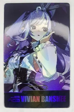Zenless Zone Zero Vivian Banshee Holographic Card ZZZ Anime Impulse Expo - Image 1