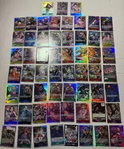 Big 59 Card One Piece Lot From Various Sets See Pictures - Image 1