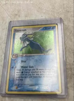 Lot Of Assorted 1st Edition Standard Size Vaporeon Pokemon Cards In Case - Image 2