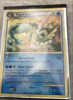 Lot Of Assorted 1st Edition Standard Size Vaporeon Pokemon Cards In Case - Image 5