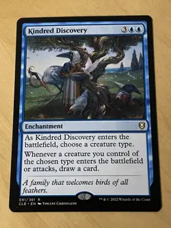 Kindred Discovery NM, English MTG Commander Legends: Battle for Baldur's Gate - Image 1