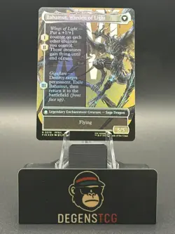 Dion, Bahamut's Dominant 0376 (Borderless) Final Fantasy Foil MTG - Image 2