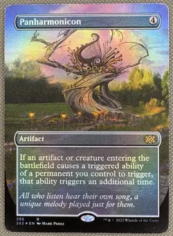 Panharmonicon (Borderless) #395 (Foil) (NM) Double Masters 2022 2x2 Magic MTG - Image 1