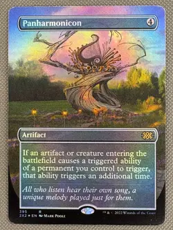 Panharmonicon (Borderless) #395 (Foil) (NM) Double Masters 2022 2x2 Magic MTG - Image 2