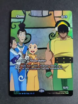 Clone (Borderless Foil) Mythic MTG Avatar Eternal - Image 1