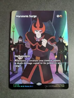 Warstorm Surge (Borderless Foil) Mythic MTG Avatar Eternal - Image 1