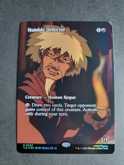 Humble Defector (Borderless Foil) Mythic MTG Avatar Eternal - Image 1