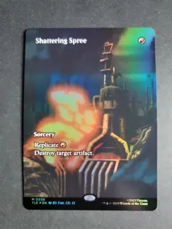 Shattering Spree (Borderless Foil) Mythic MTG Avatar Eternal - Image 1