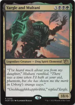 Yargle and Multani R March of the Machine 256 - LP MTG - Image 1