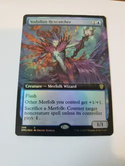 1x Vodalian Hexcatcher (Extended Art) FOIL - Dominaria United MTG #398 NM x1 - Image 1