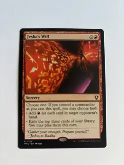 Magic the Gathering Jeska's Will - Image 1
