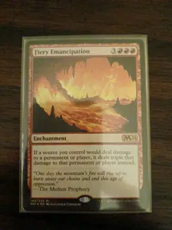 Fiery Emancipation Core Set 2021 Foil - Image 1